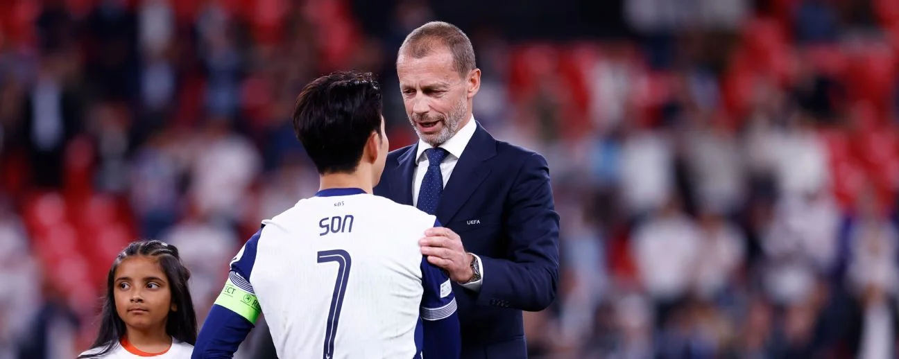 UEFA sorry after Tottenham s Son Heung Min made to wait for medal